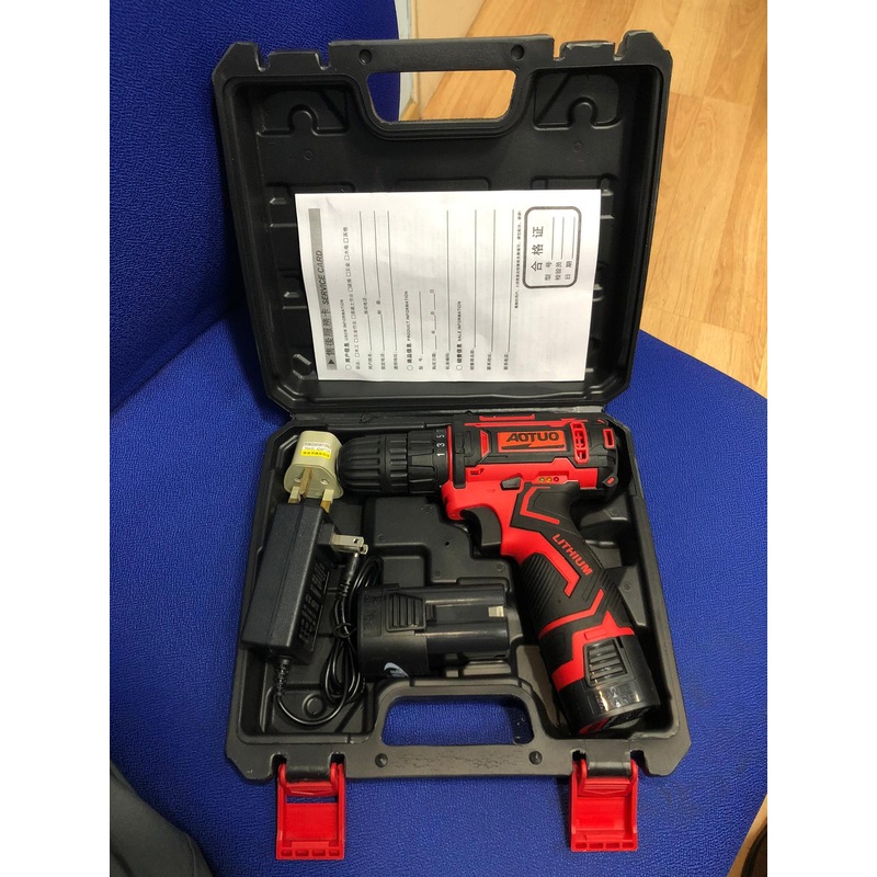 Aotuo 18V Lithium Battery Drill Driver with 2 Battery & 1 Charges | Model : AOTUO-18V