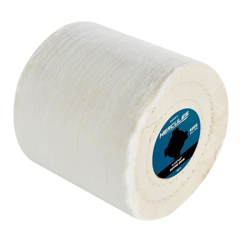 HERCULES 4-1/2 in. x 4 in. x 3/4 in. Buffing Drum for Surface Conditioning Tools