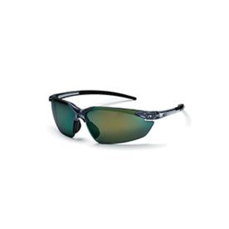 KING’S Smoke/Yellow Mirror Lens and Translucent Frame Safety Eyewear | Model : SPEC-KY715