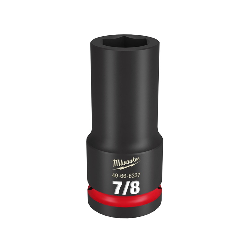 Milwaukee SHOCKWAVE 3/4″ Drive 7/8″ Deep 6 Point Impact Socket – 49666337