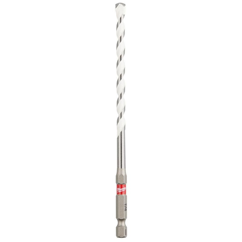 Milwaukee SHOCKWAVE Drill Bit Carbide Multi Material, 1/4 Inch x 6 Inch