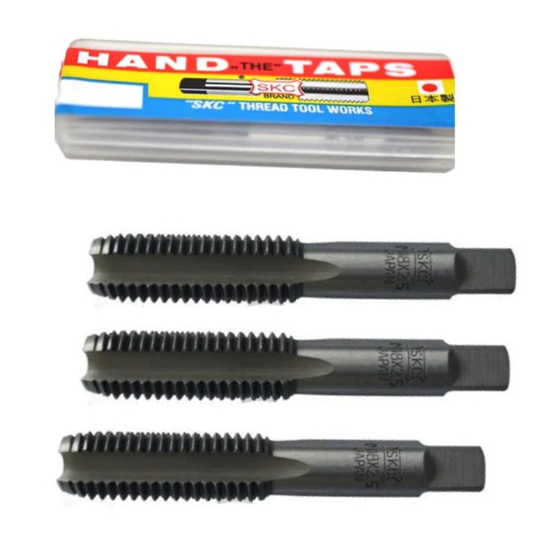 SKC Japan Hand Tap Set (Metric Thread) 1.6mm x 0.35