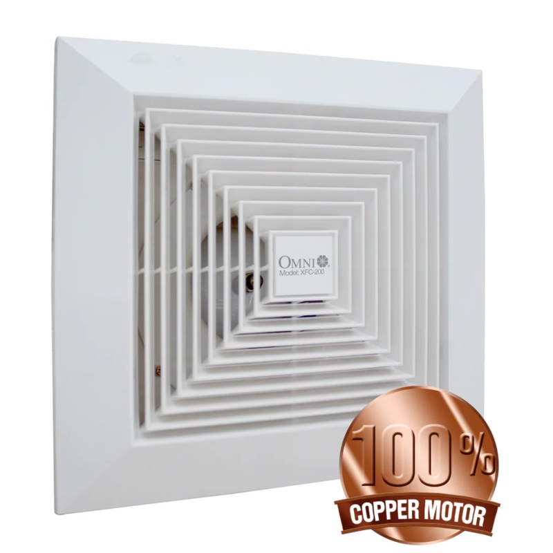 Omni XFC Ceiling Mounted Exhaust Fan XFC-200-8″