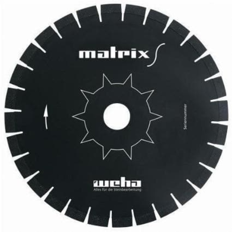 16″ Weha Matrix S Diagonal Diamond Bridge Saw Blade