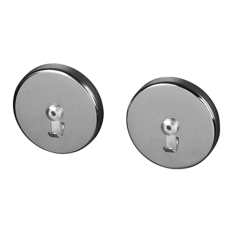 65 lb. Magnetic Decor Hooks, 2 Pack