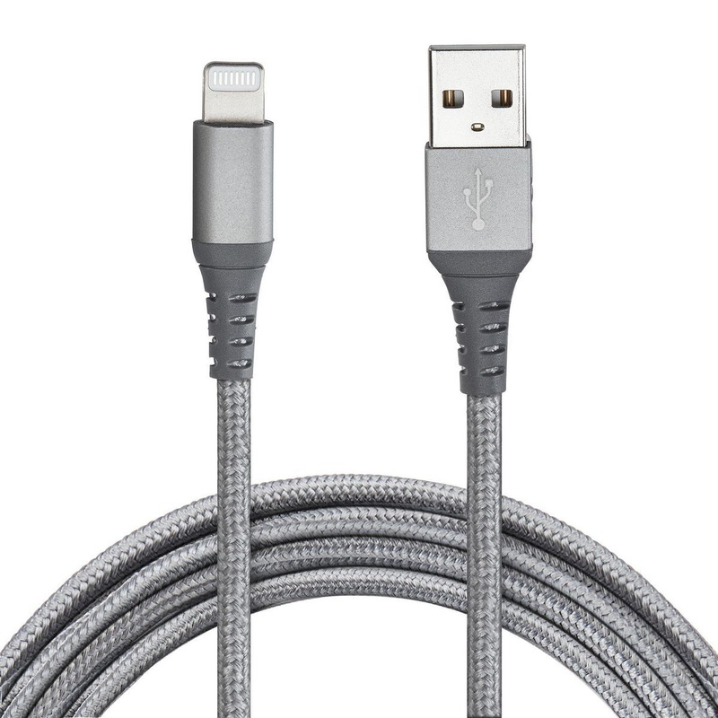ARMSTRONG 6 ft. USB to LIGHTNING Braided Charging Cable