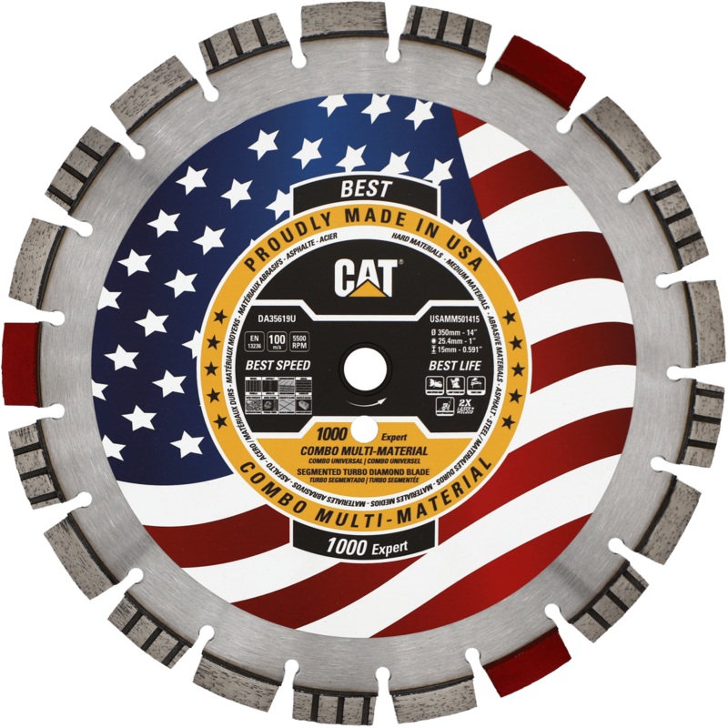 Caterpillar Diamond Blade  – 1000 Expert for Multi Materials 12″