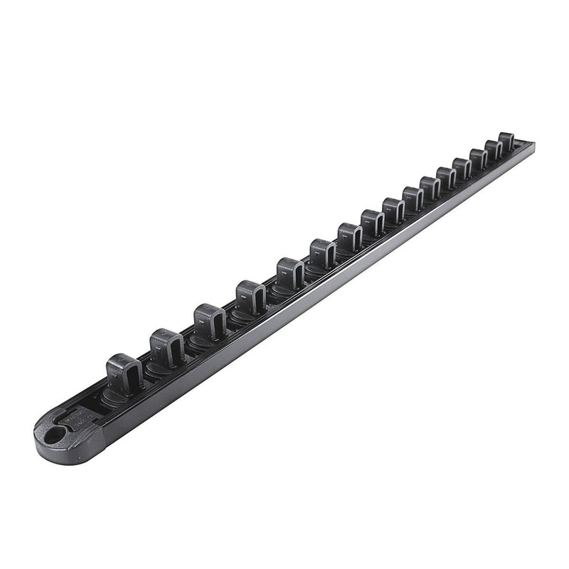 U.S. GENERAL 3/8 in. Magnetic Socket Rail with Twist Lock