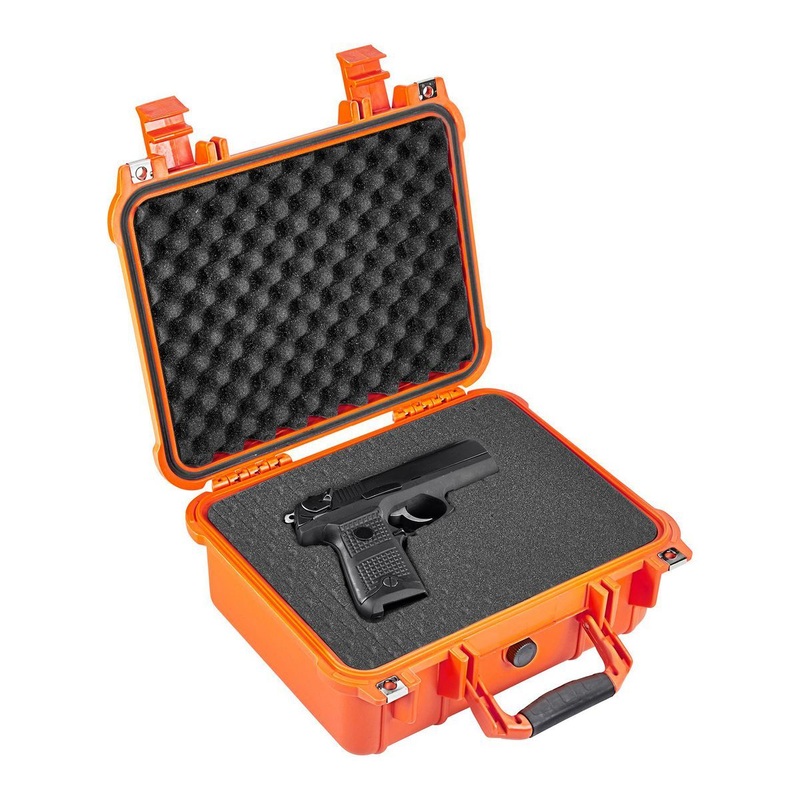 APACHE 2800 Weatherproof Protective Case, Medium, Orange