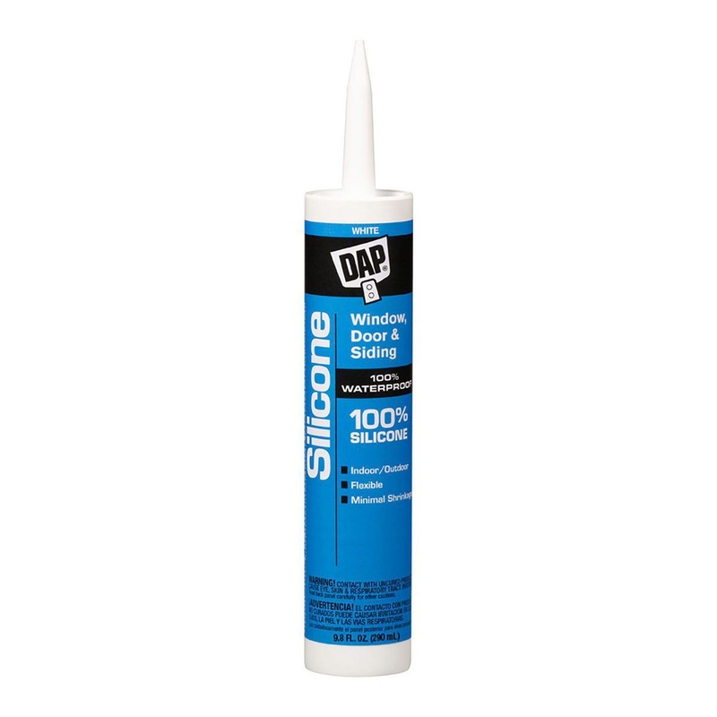 DAP 100% Silicone White Sealant