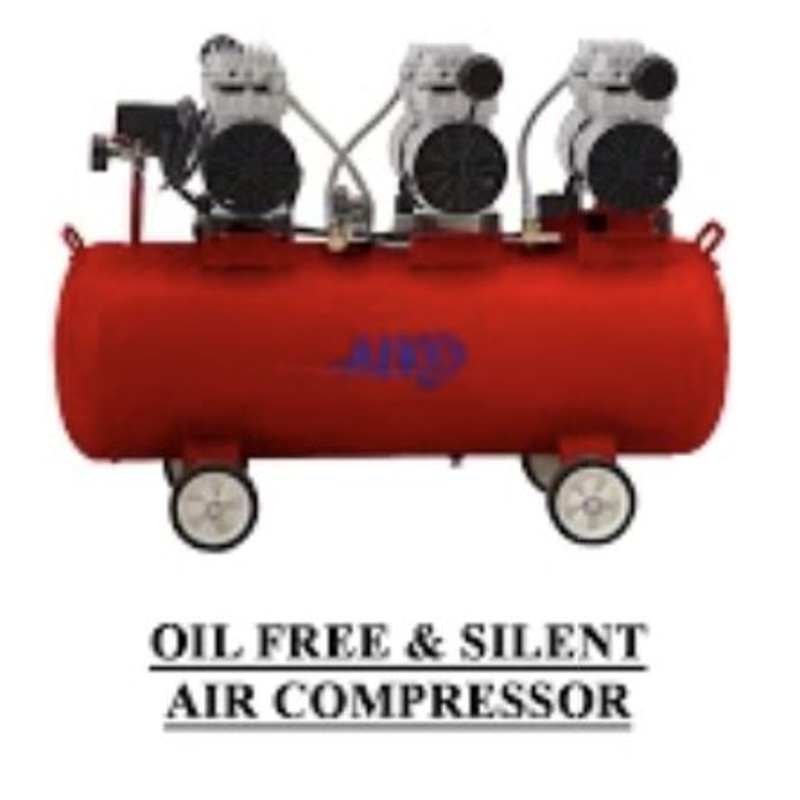 AIKO 3HP 90L OIL FREE & SILENT 8BAR AIR COMPRESSOR #GDG90