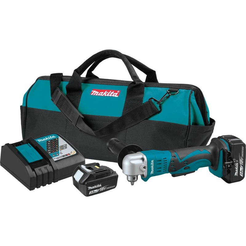 18V LXT LithiumIon Cordless 3/8″ Angle Drill (3.0Ah)