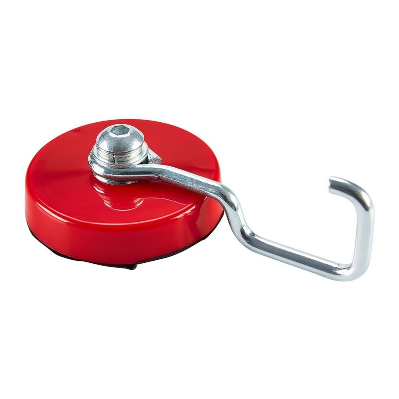 U.S. GENERAL 25 lb. Magnetic Hook, Red