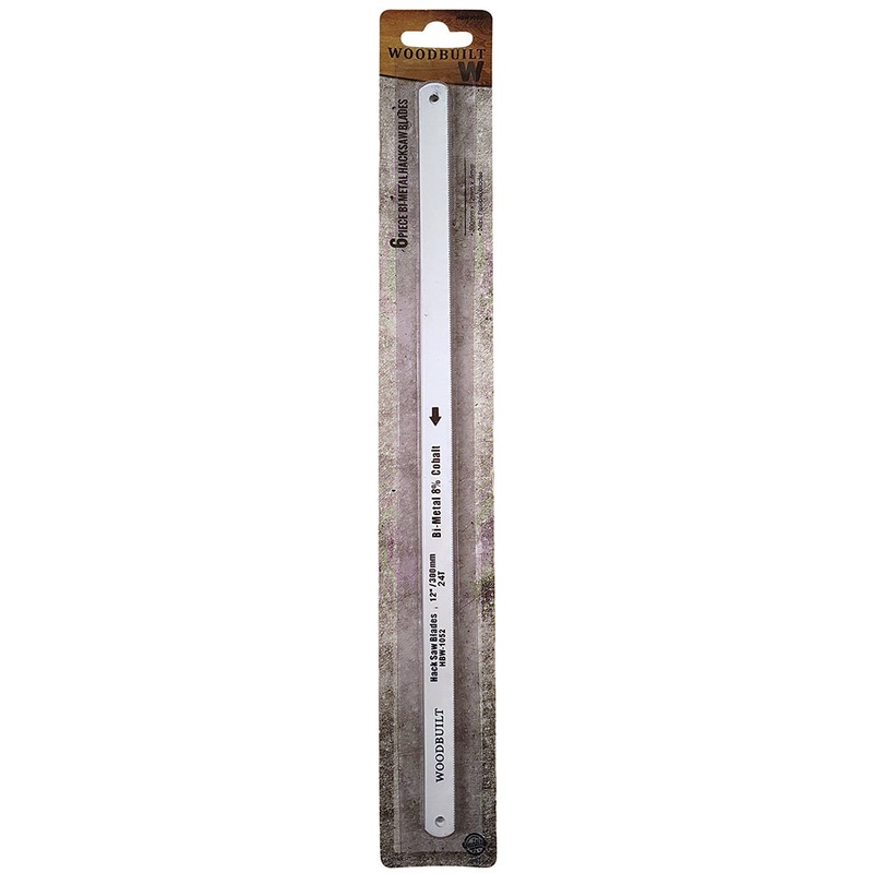Woodbuilt 6pc Bi-Metal Hacksaw Blades Default