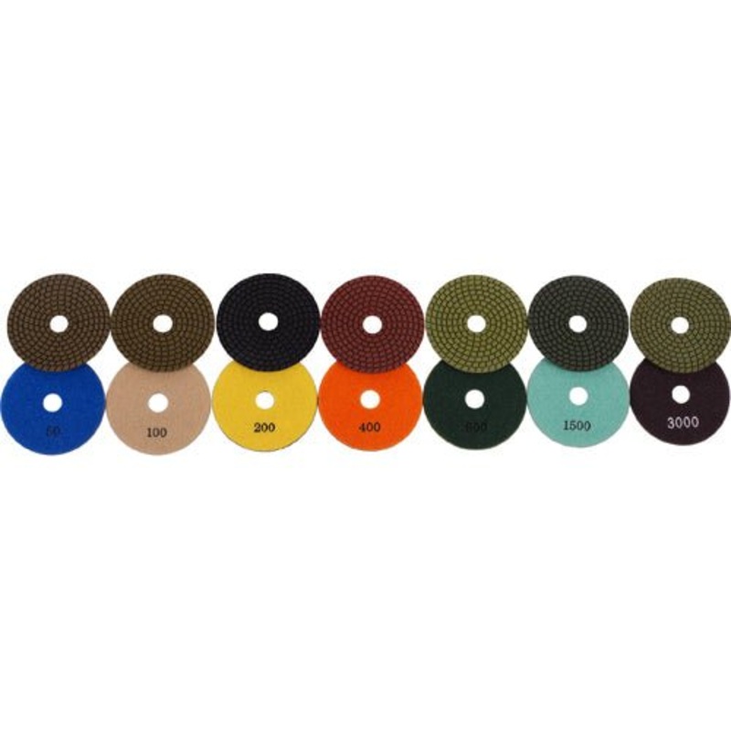Wet Economy Polishing Pads, Spiral Type 50