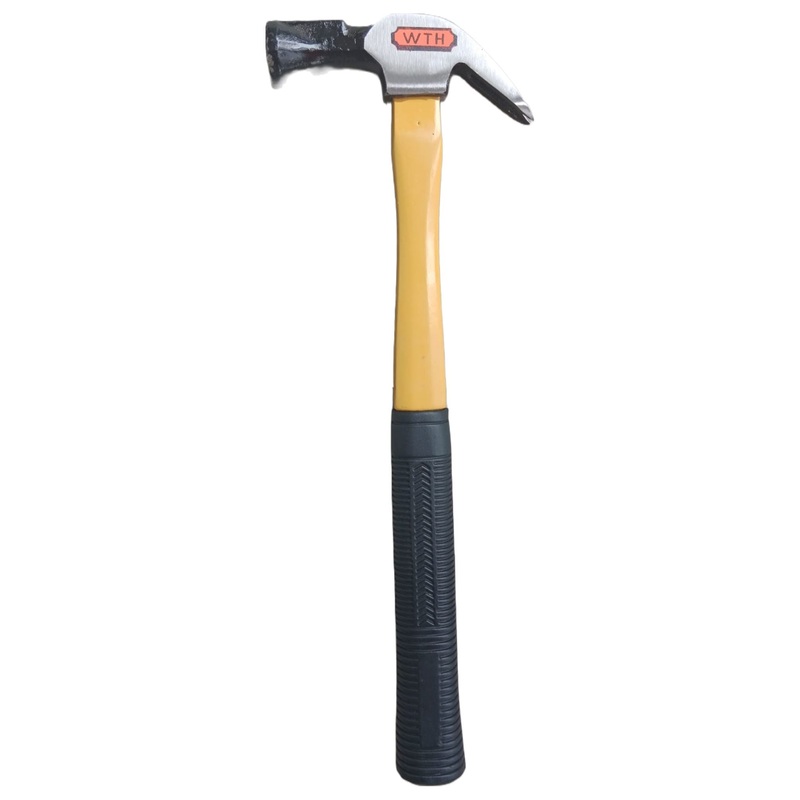 Yh Fibreglass Claw Hammer 27mm (Yellow) | Model: HAM-YH-CH27F
