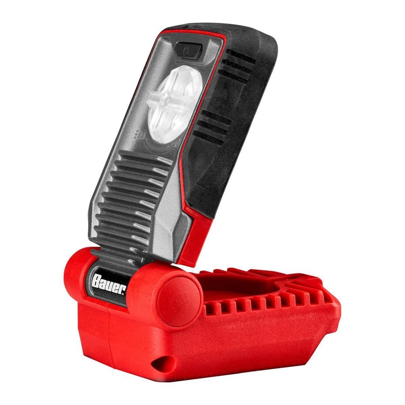 BAUER 20V Cordless 150/300 Lumen Compact Flashlight  Tool Only