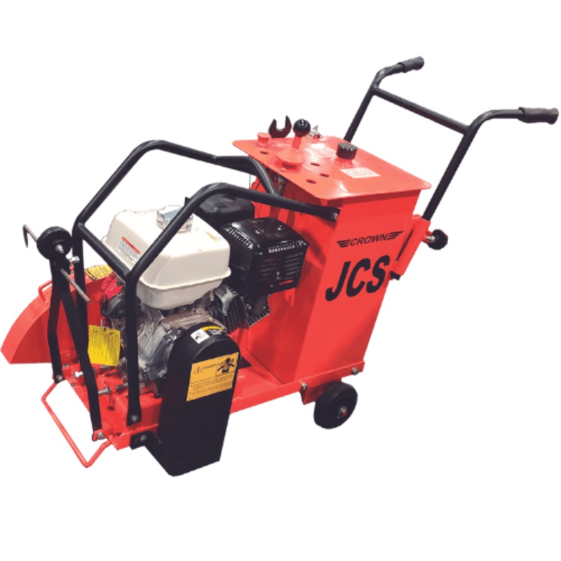 Walk Behind Concrete Saws 18″ Blade w/13 HP Honda Cyclone Filter