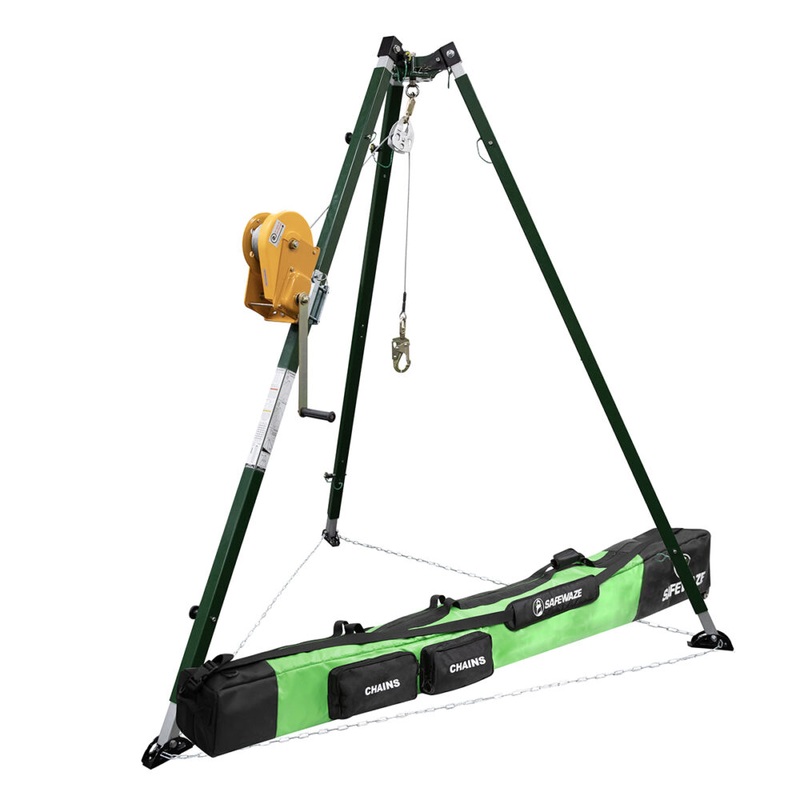 10 Tech Tripod Kit: 65 Material Winch