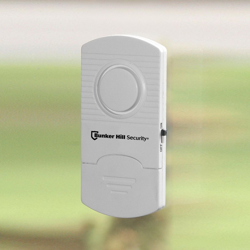 BUNKER HILL SECURITY Vibration Alarm Two Pack