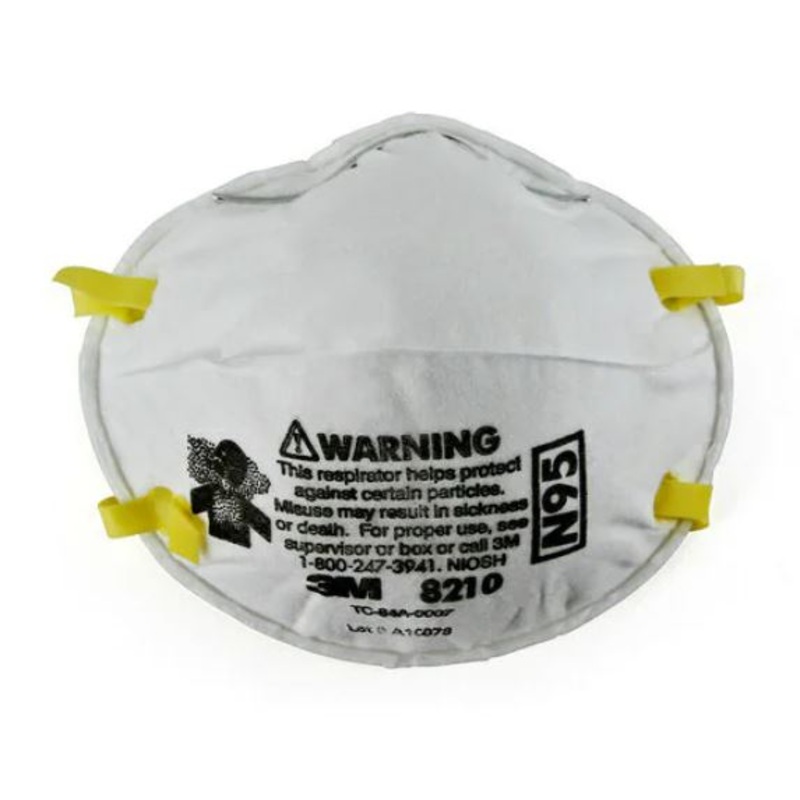 3M 8210 Respirator N95 Mask (20 Pc/Box)  | Model : 3M-8210