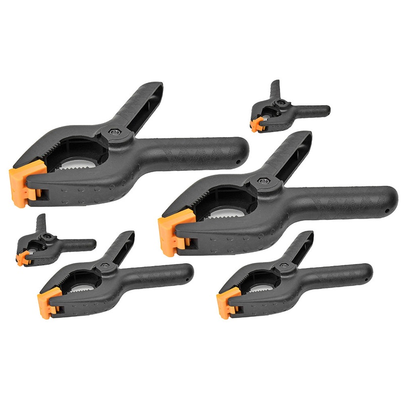 Trades Pro 6pc Spring Clamp Set Default