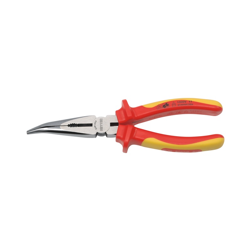VDE Insulated Snipe nose plier 45 angle 200mm