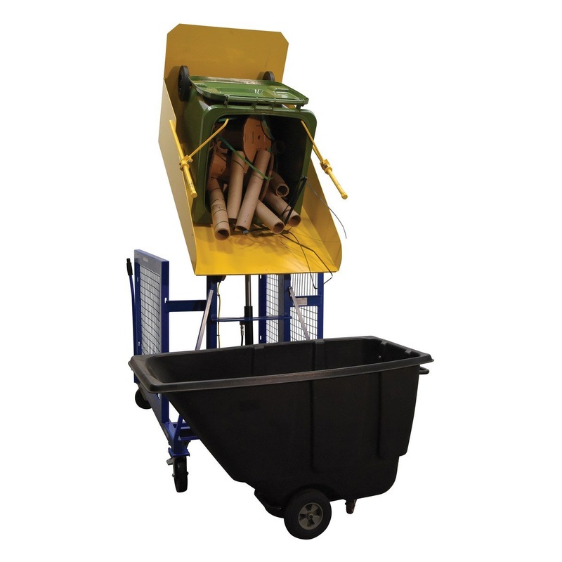 Universal Trash Can Dumpers 48-9/16″ AC Power