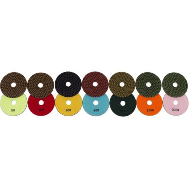 Wet Standard Polishing Pads, Square Type 3″ 50