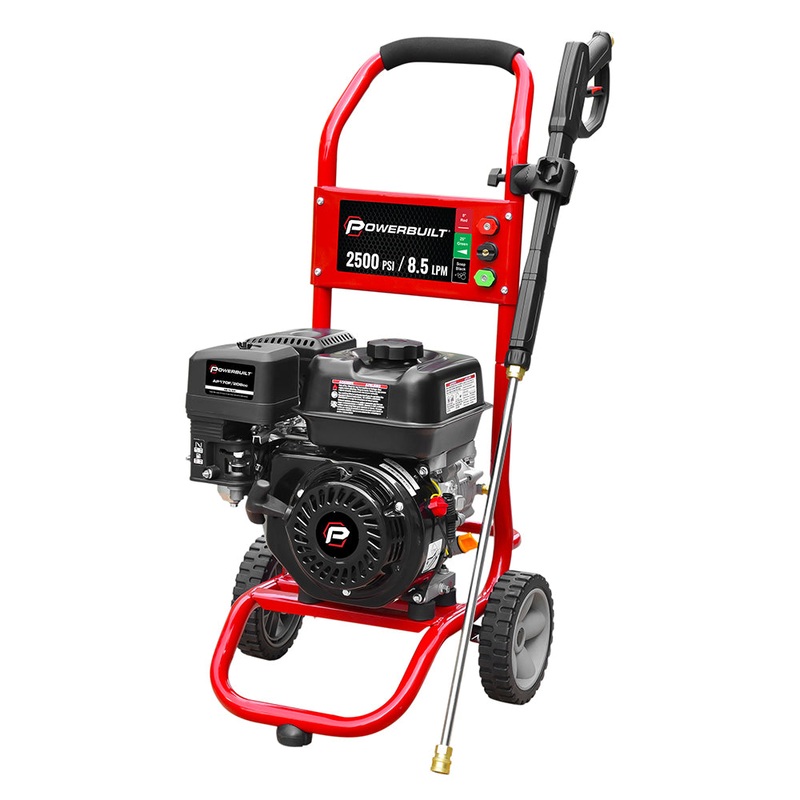 2500PSI 8.5L/M COLD WATER PETROL WATERBLASTER – POWERBUILT Default