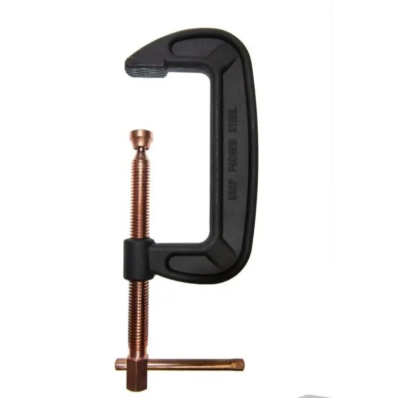0-8″ Heavy Duty C-Clamp/Copper Spindle