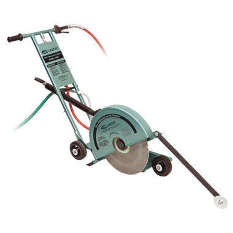 Walk-behind Cut-off Saw – Concrete Pneumatic Motor with Gear Box Drive