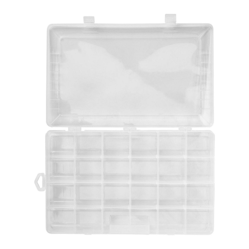 STOREHOUSE 24 Compartment Large Storage Container