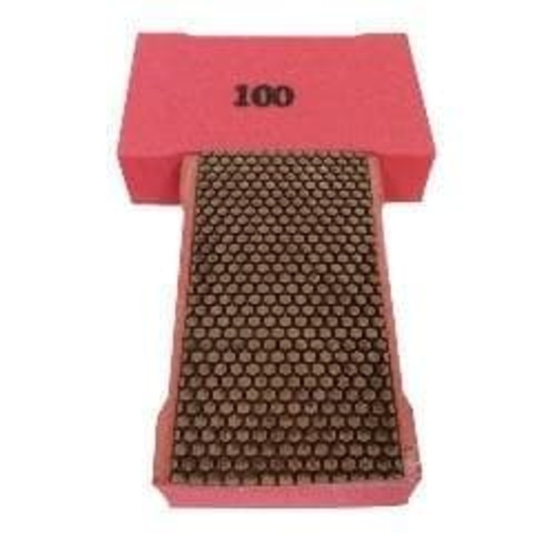 Weha Copper Diamond Hand Polishing Pad Wet and Dry 50