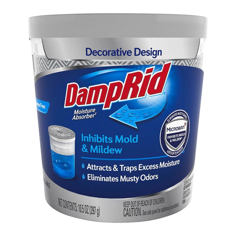 DAMPRID 10.5 oz. Fragrance-Free Refillable Moisture Absorber