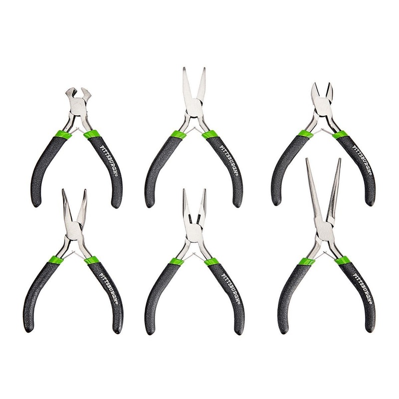 PITTSBURGH Precision Pliers Set, 6-Piece