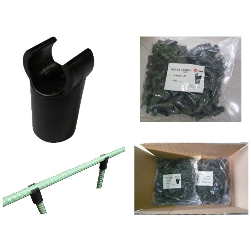 1/2″ Plastic Rebar Saddle (2000 Pieces)