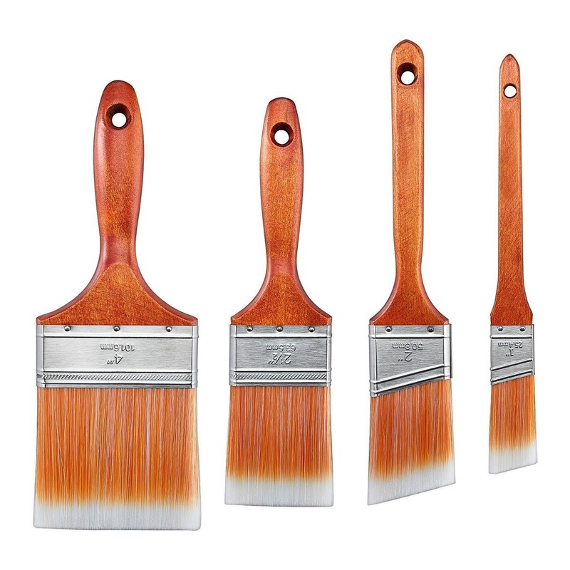 Paint Brush Set, 4-Piece, BETTER Quality