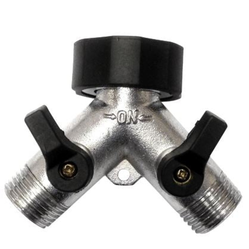 3/4″M X 3/4″ Coupling On/Off 2Way Angle Cock (Chrome) #5165 | Model : SHOWY-5165