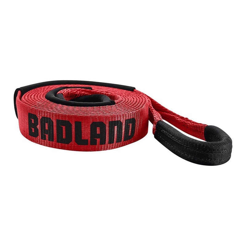 BADLAND 6600 lb. Capacity, 2 in. x 20 ft. Recovery Snatch Strap