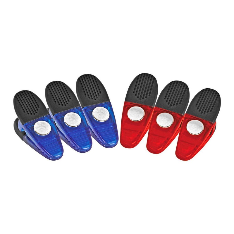 PITTSBURGH Magnet Clip Set, 6 Piece