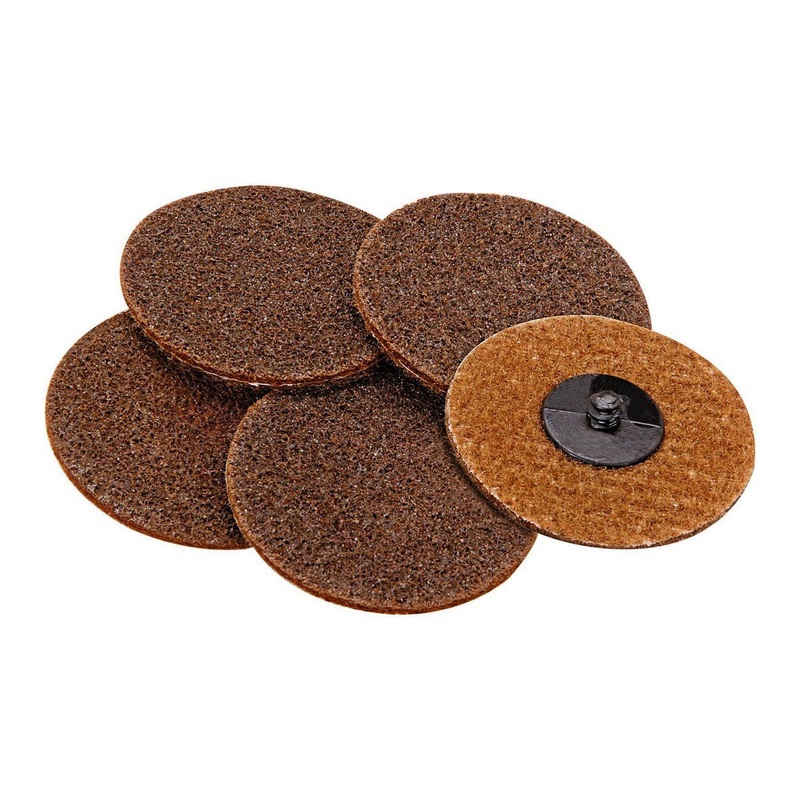 WARRIOR 3 in. Coarse Grade Fiber Surface Conditioning Discs, 5-Pack