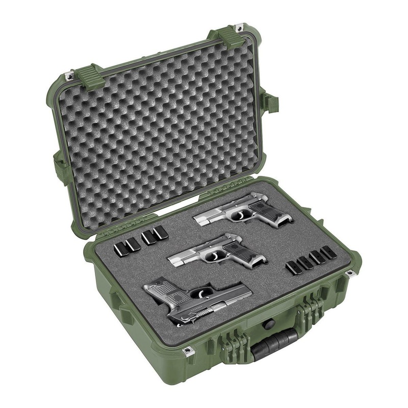 APACHE 4800 Weatherproof Protective Case, X-Large, Green