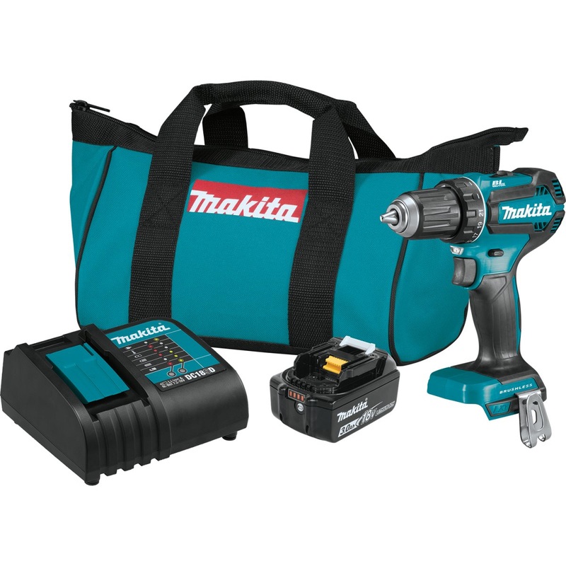 18V LXT LithiumIon Brushless Cordless 1/2″ DriverDrill (3.0Ah)