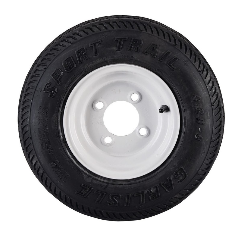 4.80-8 in. Tire with 4 Lug Rim Load B