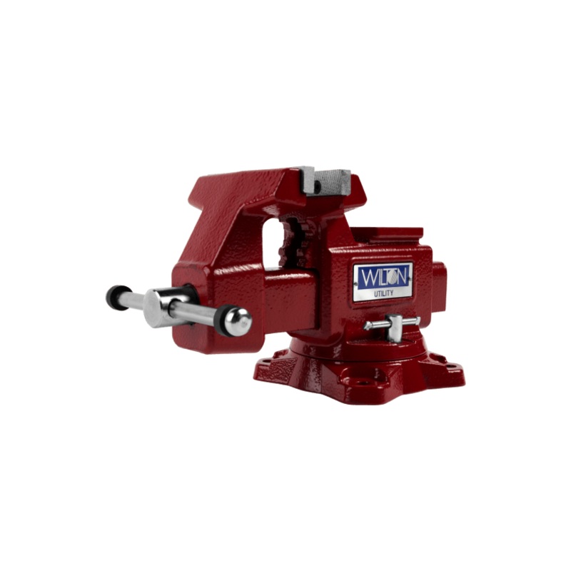 Utility Bench Vise 4-1/2 Jaw Width, 4″ Jaw Opening, 360 Swivel Base