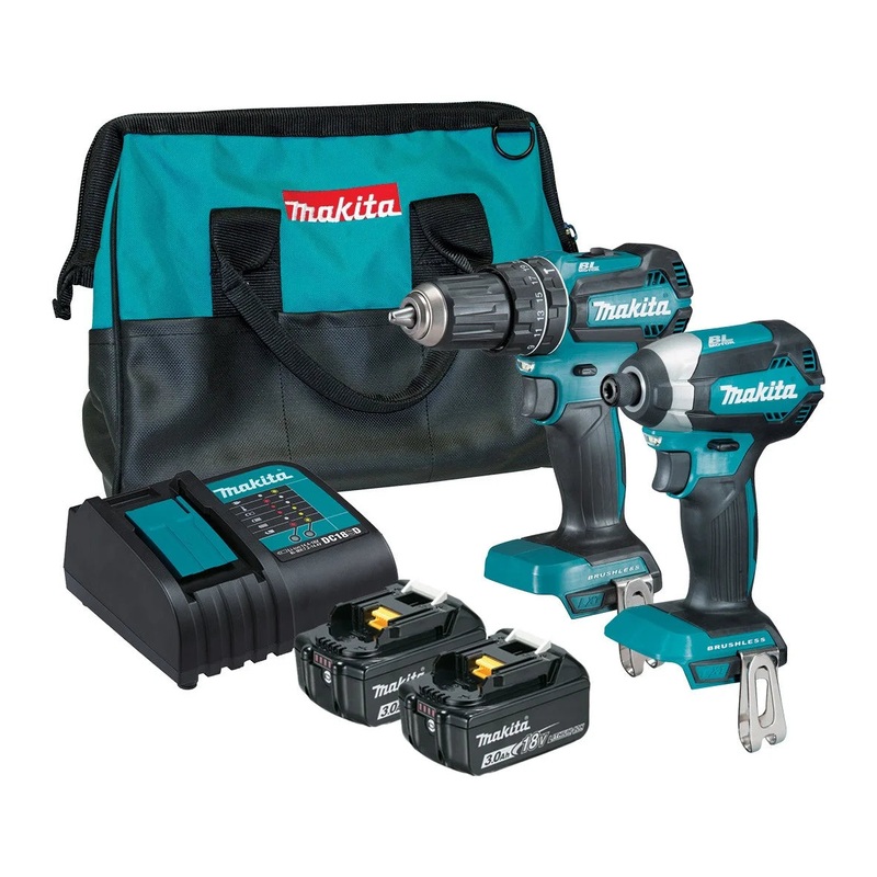 18V BRUSHLESS 2 PIECE COMBO KIT Makita