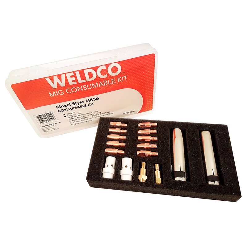 Weldco MIG Torch Consumable Kit – Binzel Style MB36 Default