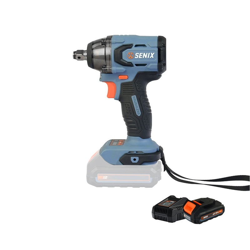 X2 18V 1/2″ 330Nm Brushless Impact Wrench Kit