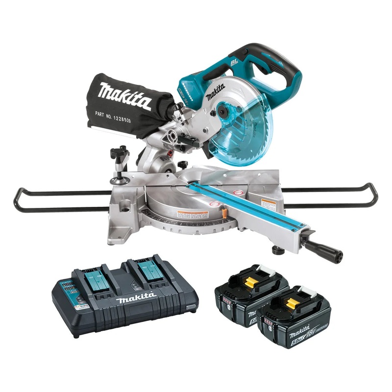 18V X 2 BRUSHLESS SLiDE COMPOUND SAW KIT DLS714PT2 Makita